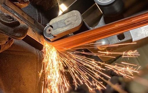 Sanding belts in a range of abrasive materials